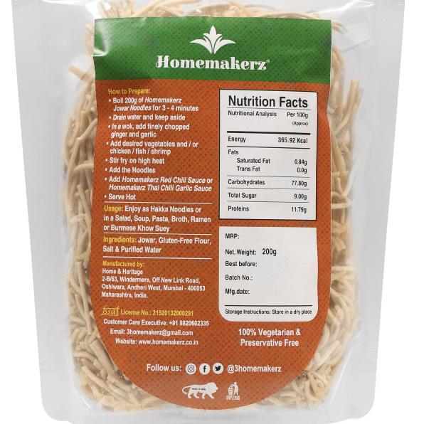 Homemakerz Jowar Millet Noodles