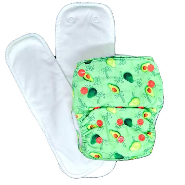 Avo-Cuddle - Nano All-in-one trim cloth diaper