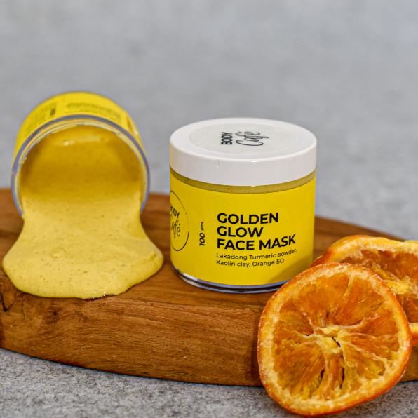 BodyCafé Golden Glow Face Mask