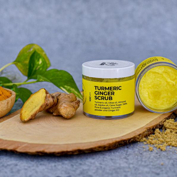 BodyCafé Turmeric Ginger Face & Body Scrub