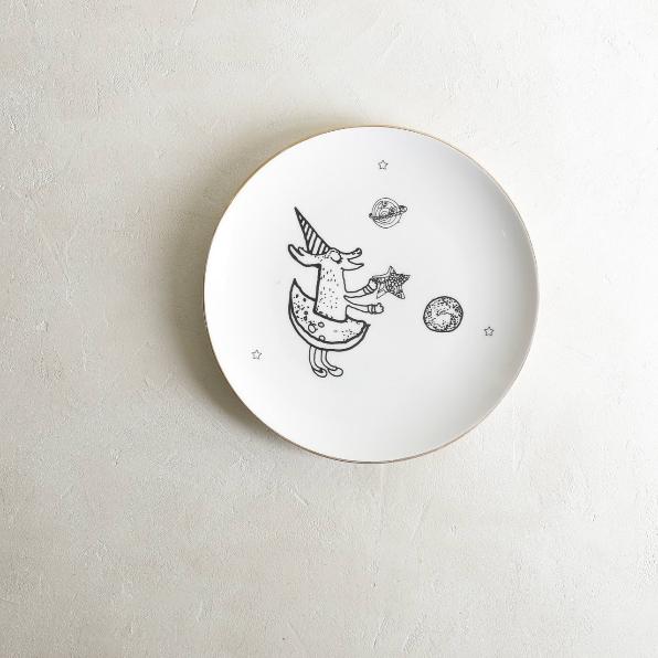 PLATES - Starry Deer Dinner Plate