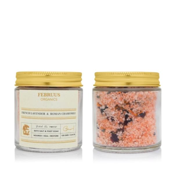 BATH SALT - FRENCH LAVENDER & ROMAN CHAMOMILE