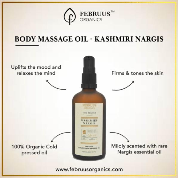 BODY OIL - KASHMIRI NARGIS