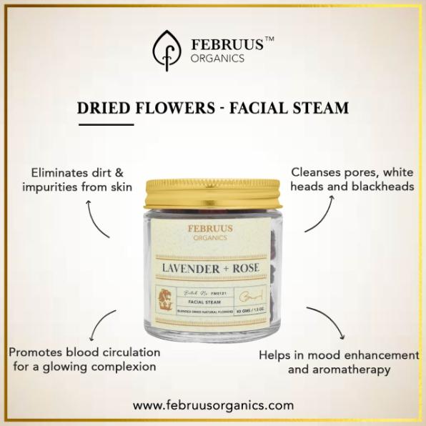 FACIAL STEAM DRIED FLOWER