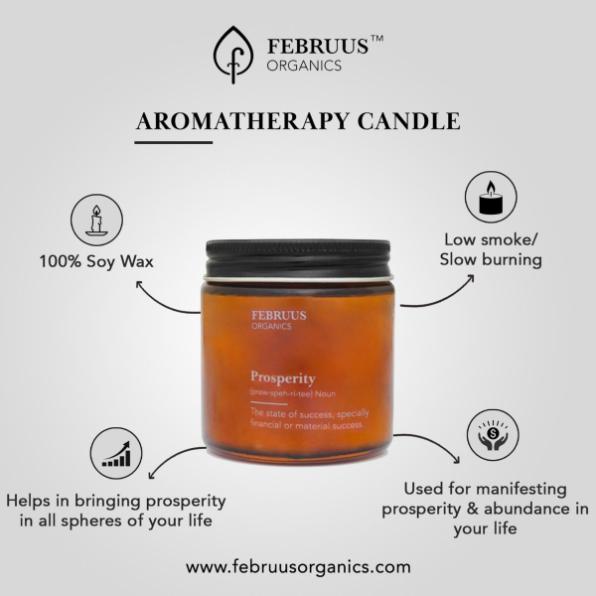 AROMATHERAPY CANDLE – PROSPERITY