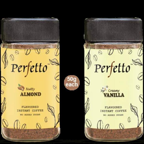 Vanilla & Almond Instant Flavoured Coffee 50G each