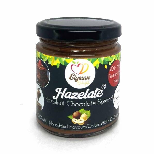 Hazelate Hazelnut Chocolate Nut Spread