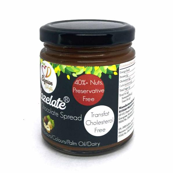 Hazelate Hazelnut Chocolate Nut Spread