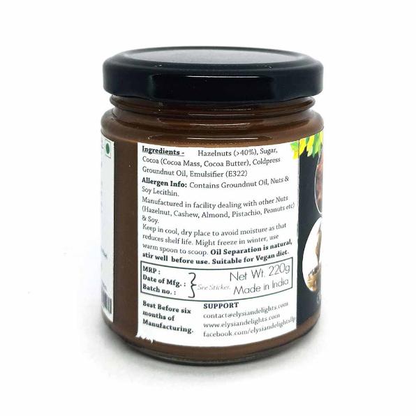 Hazelate Hazelnut Chocolate Nut Spread