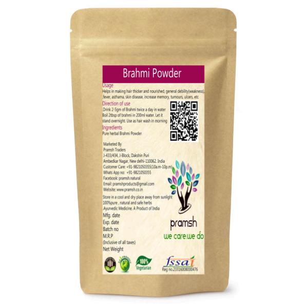 Pramsh Premium Quality Brahmi Powder