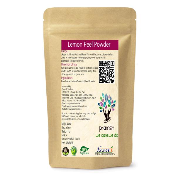 Pramsh Premium Qulaity Lemon Peel Powder