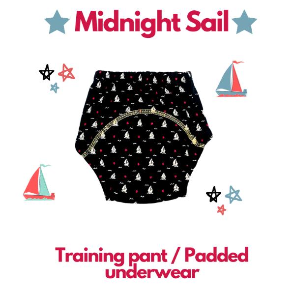 Kindermum Sailing Stripes Pink combo of 2 Training Pants