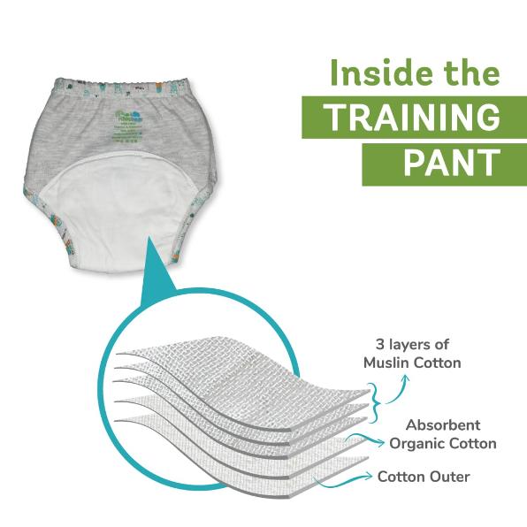 Kindermum Stripes combo of 2 Training Pants