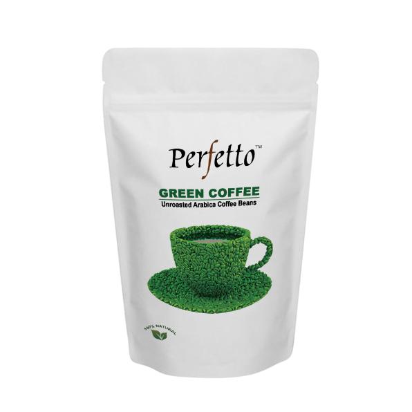 Perfetto Green Coffee Beans Arabica Cherry AAA 400g Pouch