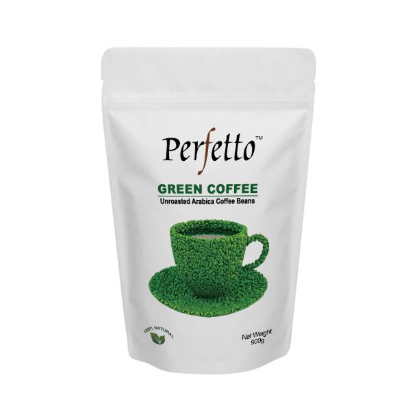 Perfetto Green Coffee Beans | Arabica Cherry AAA 900g Pouch