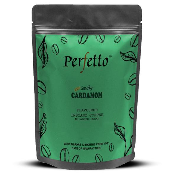 Perfetto Cardamom Flavoured Instant Coffee 50g Pouch