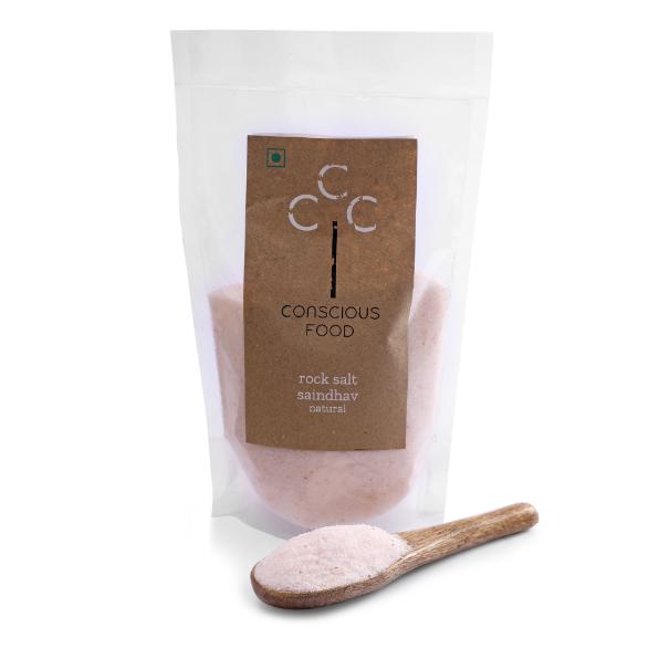 Conscious Food Natural Rock Salt - 500gm