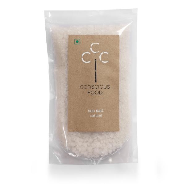 Conscious Food Natural Sea Salt - 500gm