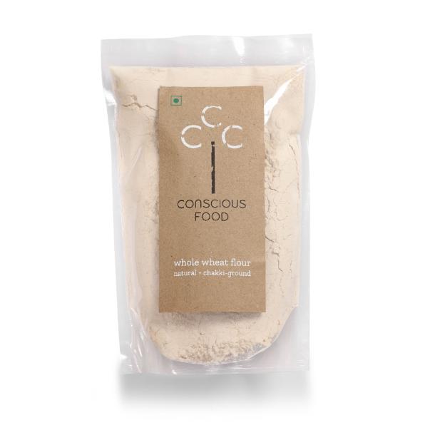 Conscious Food Organic Wheat Flour - 500gm