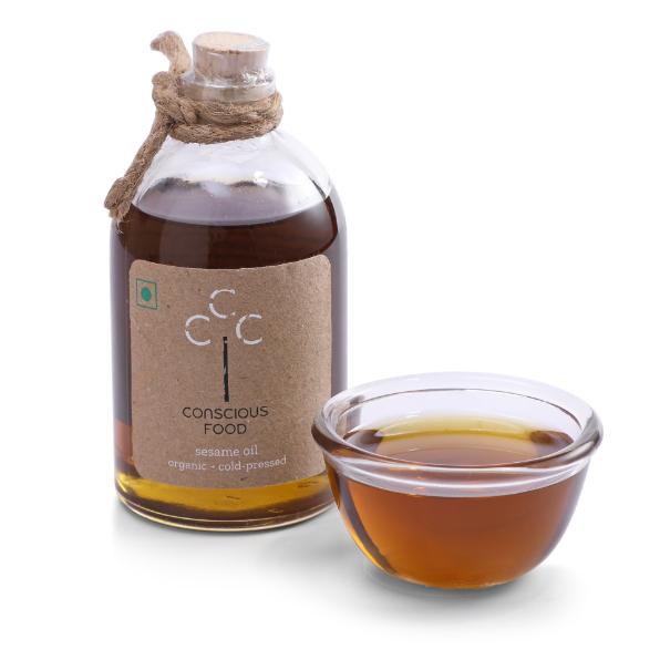 Conscious Food Organic Sesame Oil - 100ml