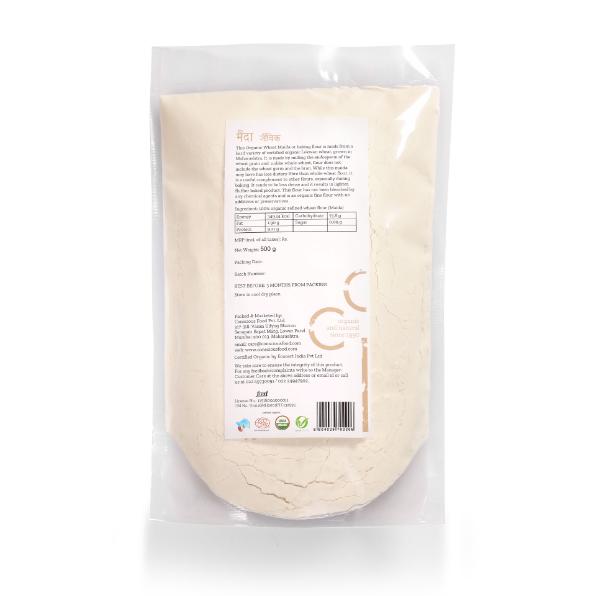 Conscious Food Organic Refined Wheat Flour (Organic Maida) - 500gm