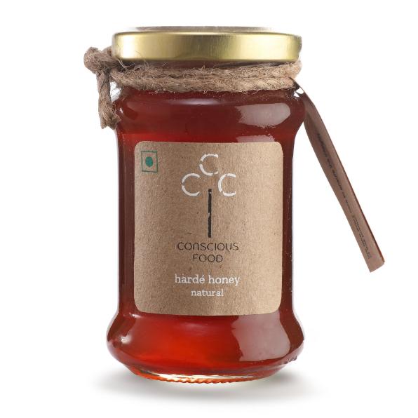 Conscious Food Natural Harde Honey 200g