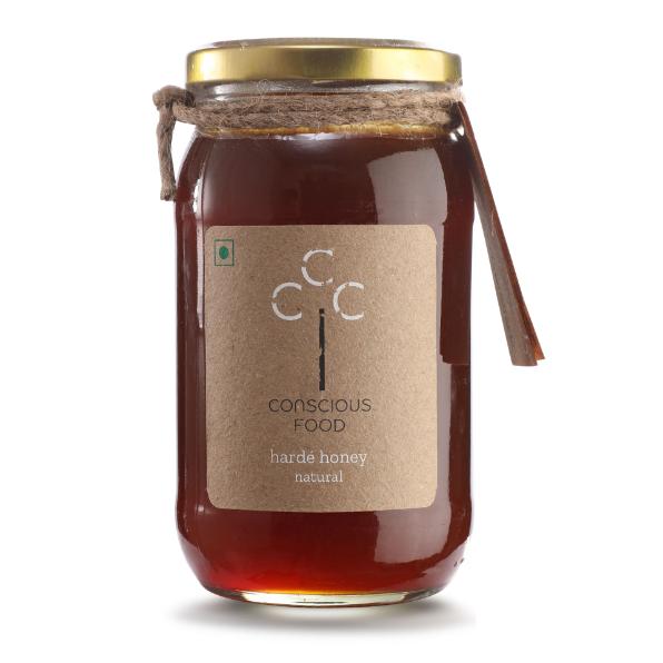 Conscious Food Natural Harde Honey 500g