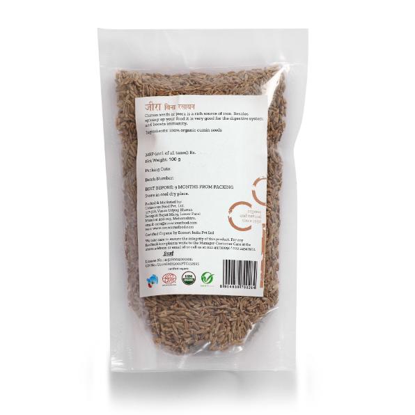 Conscious Food Organic Cumin Seeds (Jeera) 100g