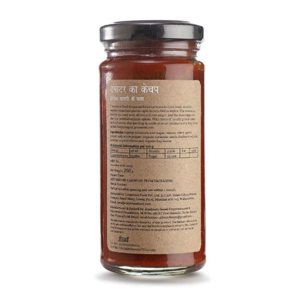 Conscious Food Natural Tomato Ketchup 250g 