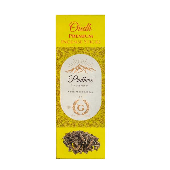 Arabic Oudh Luxury Pruthvee Fragrance Incense Sticks (Pack of 6)