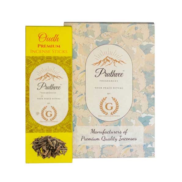 Arabic Oudh Luxury Pruthvee Fragrance Incense Sticks (Pack of 6)