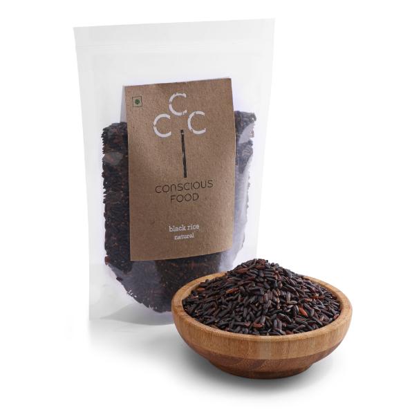 Conscious Food Natural Black Rice 200g