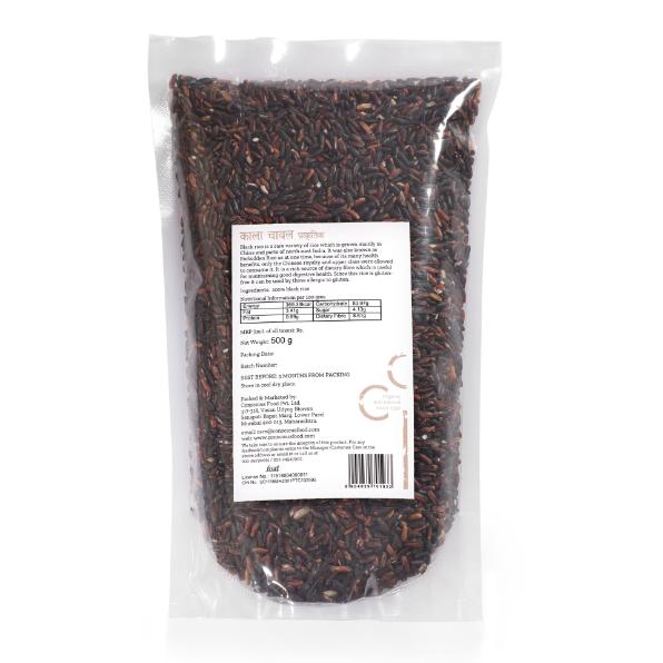 Conscious Food Natural Black Rice 500g 