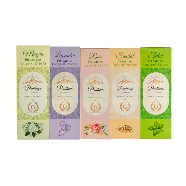 Floral Premium Pruthvee Fragrance Incense Sticks (Pack of 6)