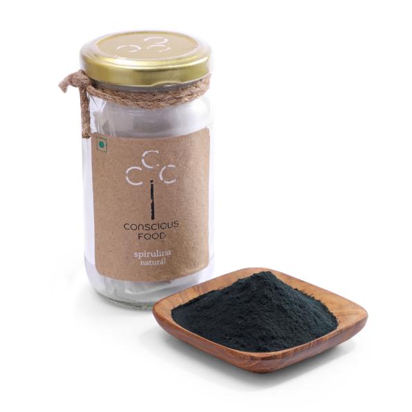 Conscious Food Natural Spirulina Powder - 50gm