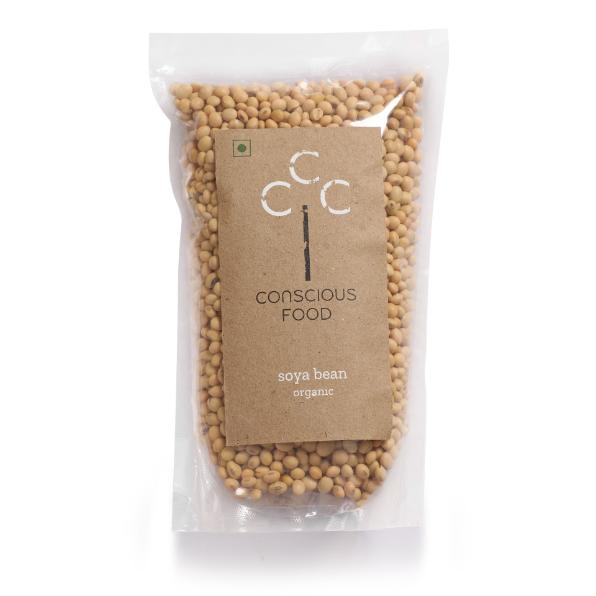 Conscious Food Organic Soyabean 500g 