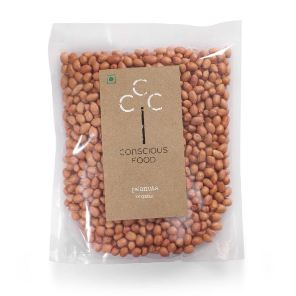 Conscious Food Organic Peanuts 500g