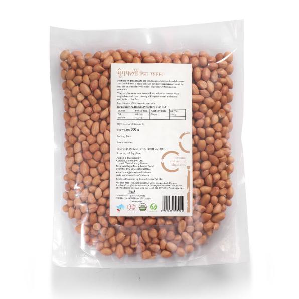 Conscious Food Organic Peanuts 500g