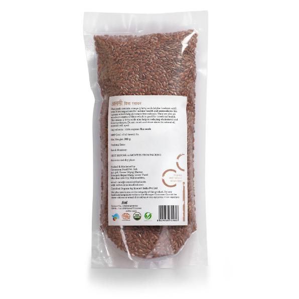 Conscious Food Organic Flax Seeds 200g