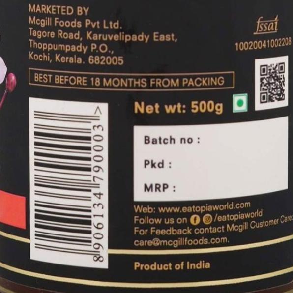 Eatopia 100% Pure Litchi Natural Honey from Himalayas (Monofloral) - NMR Tested 