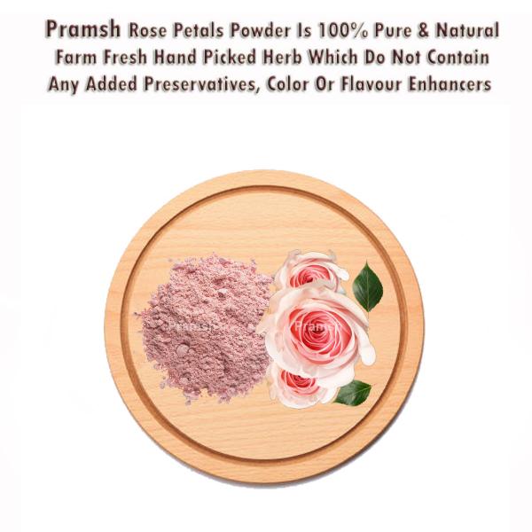 Pramsh Premium Quality Rose Petals Powder