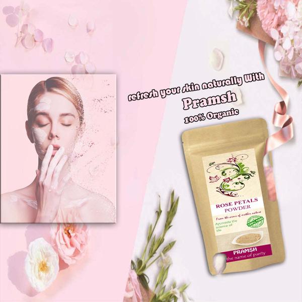 Pramsh Premium Quality Rose Petals Powder