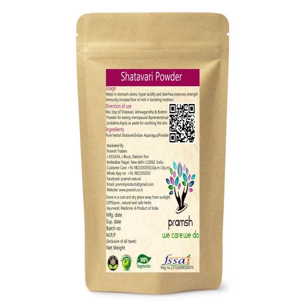 Pramsh Premium Quality Shatavari Herbal Powder