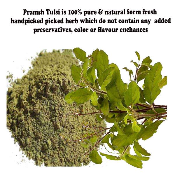 Pramsh Premium Quality Tulsi Leaf Powder