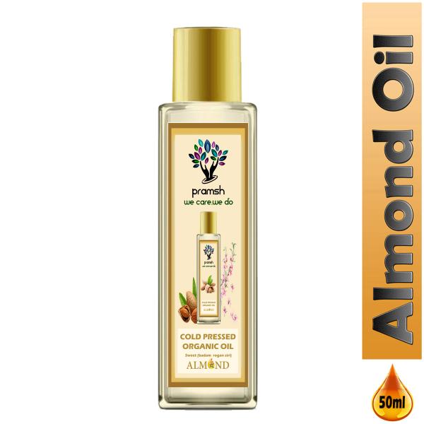 Pramsh Cold Pressed Almond Oil| Rich in Vitamin -E for Healthy Skin & Hair