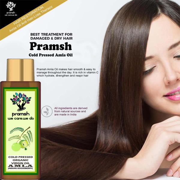 Pramsh Cold Pressed Organic Virgin Amla Oil Hair Oil  (50ml)