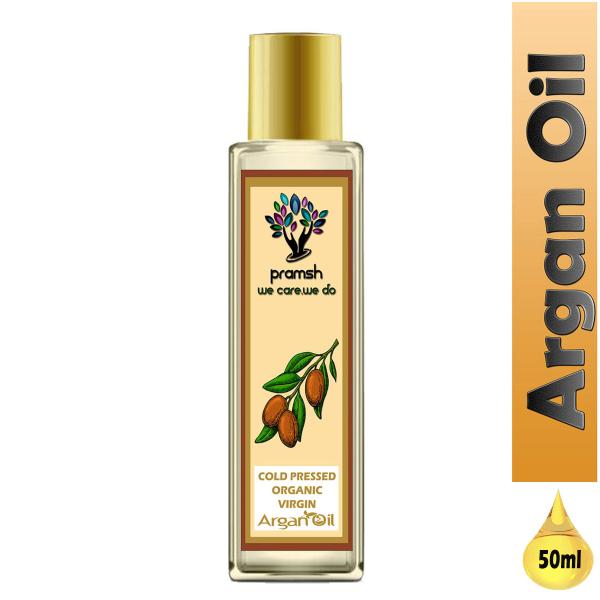 Pramsh Cold Pressed Organic Virgin Argan Oil Hair Oil