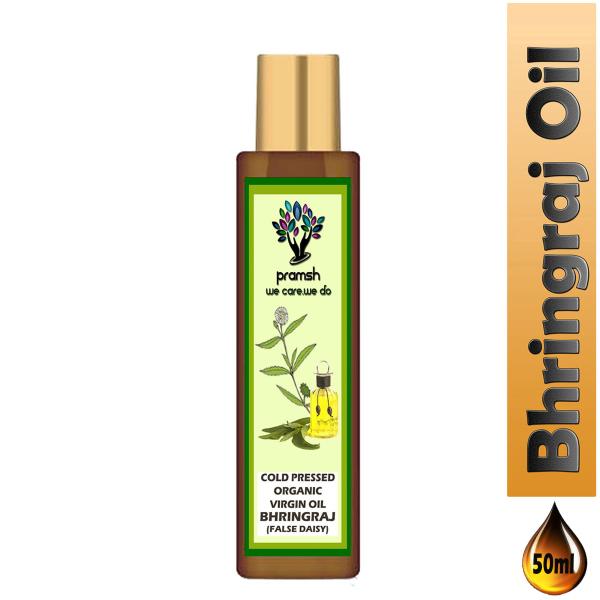 Pramsh Cold Pressed Organic Virgin Bhringraj Oil Hair Oil