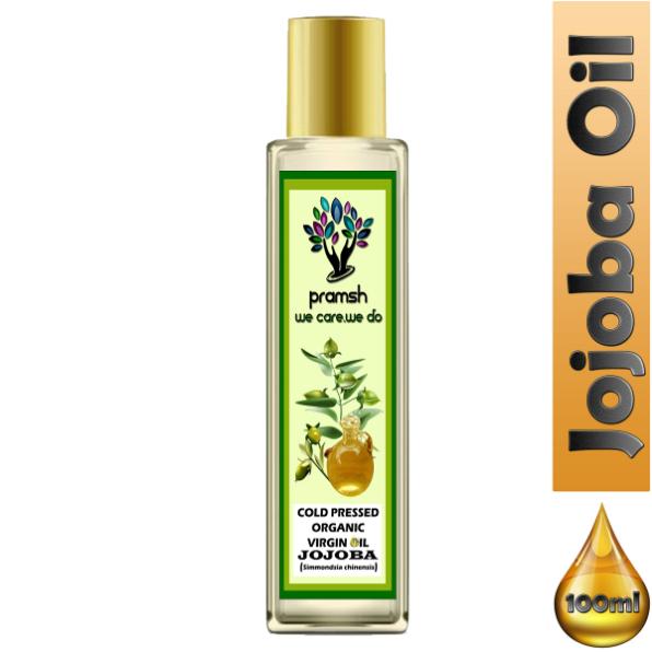 Pramsh Cold Pressed Organic Virgin Jojoba Oil Hair Oil