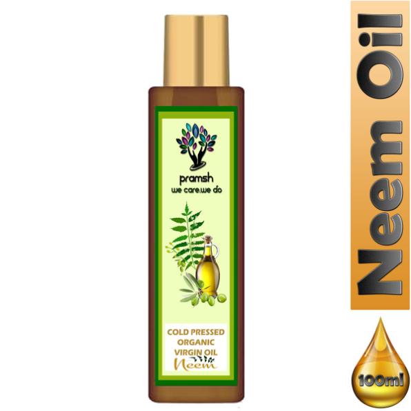 Pramsh Cold Pressed Organic Virgin Neem Oil Hair Oil